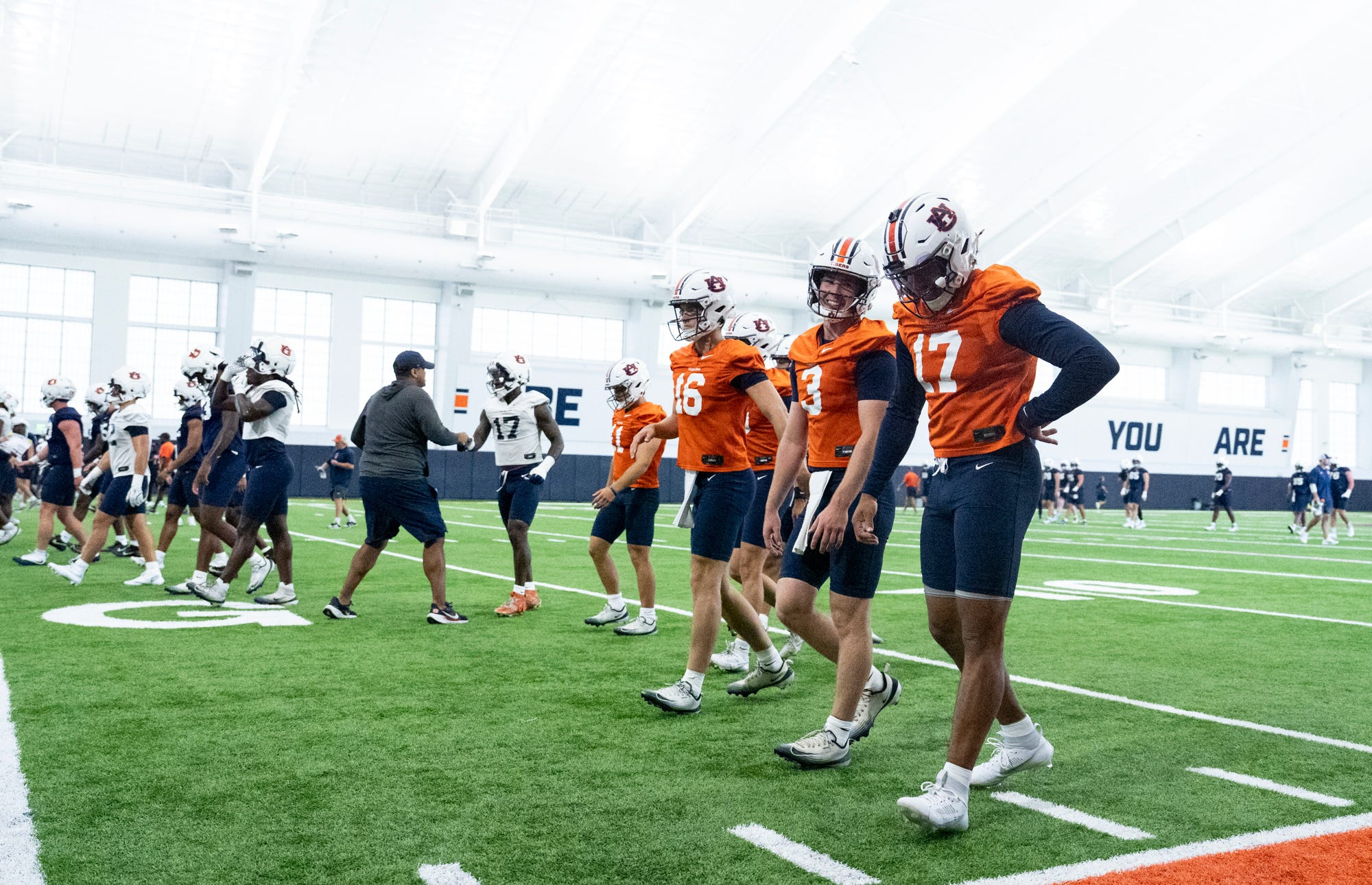 WATCH: Footage from Auburn football’s Day 4 of fall camp
