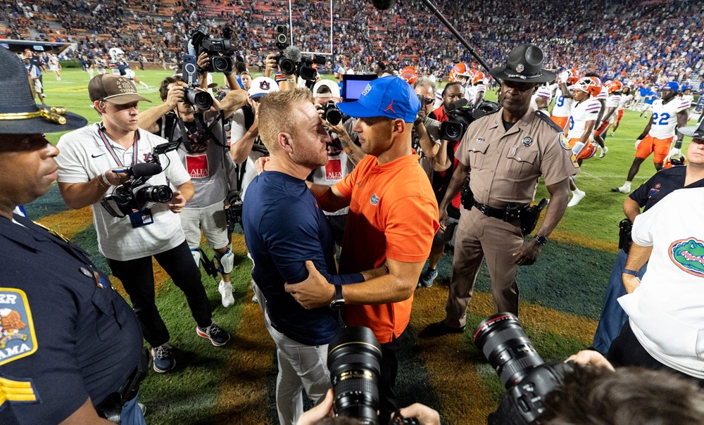 Jon Sumrall trolls Auburn in multiple ways after Gators defeat Tigers